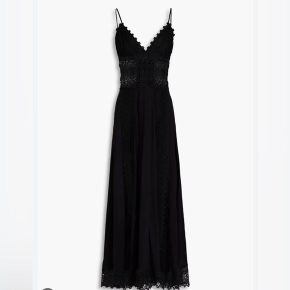 Charo Ruiz Black Maxi Dress
